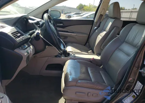 2013 Honda Cr-V Exl из США, поврежденный, VIN 5J6RM3H79DL022088